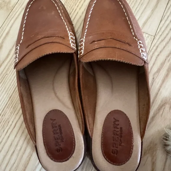 Brown Leather Loafers - Picture 2 of 5